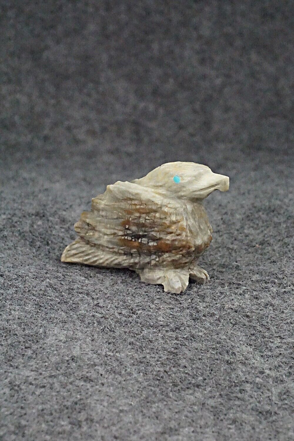 Eagle Zuni Fetish Carving - Tony Mackel