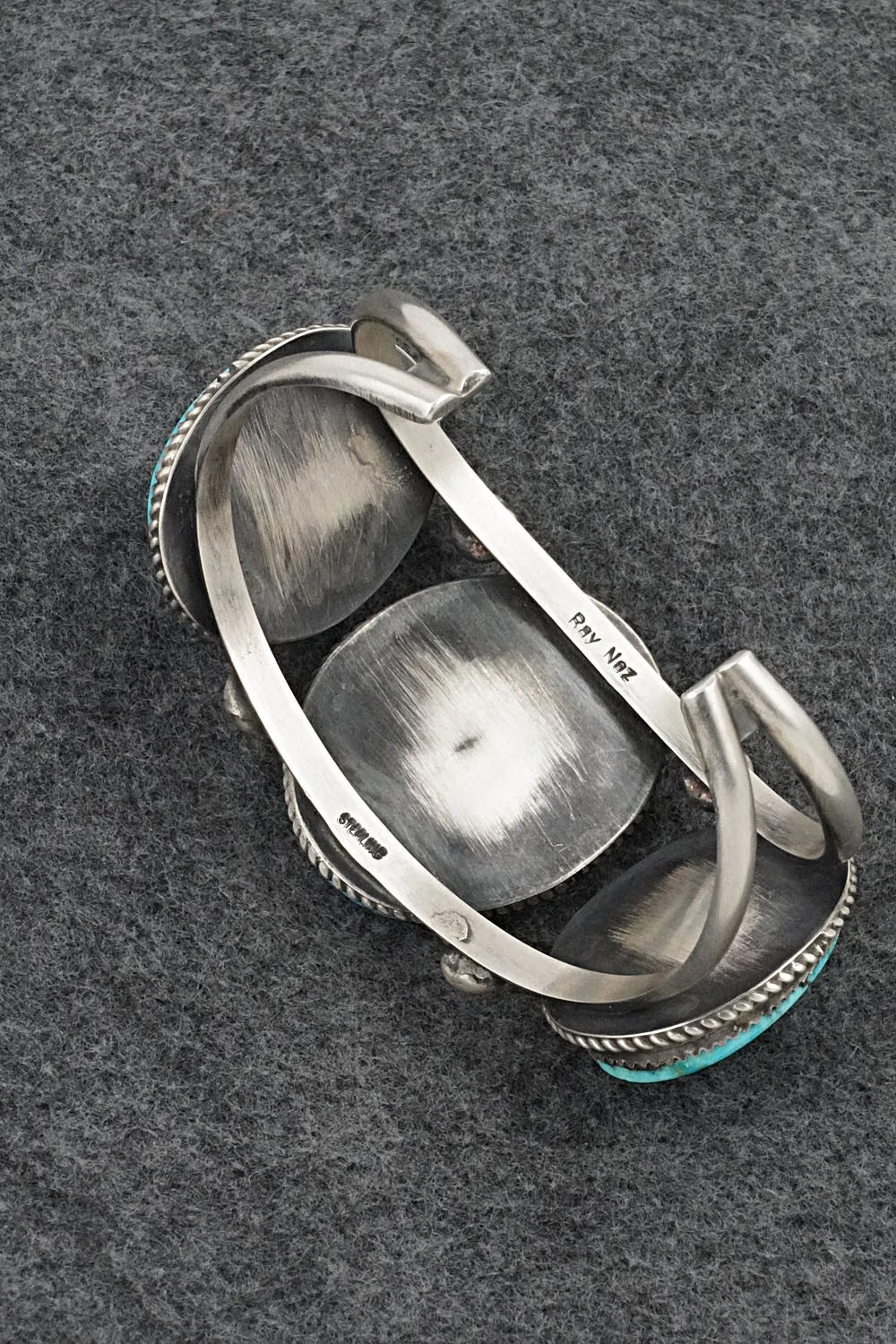 Turquoise & Sterling Silver Bracelet - Ray Nez