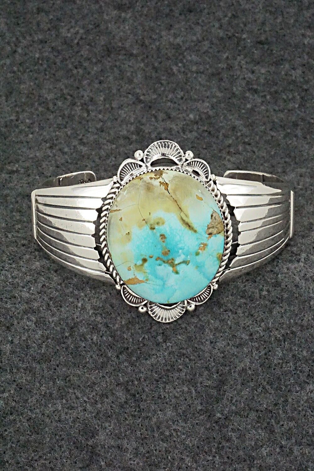 Turquoise & Sterling Silver Bracelet - Anthony Brown
