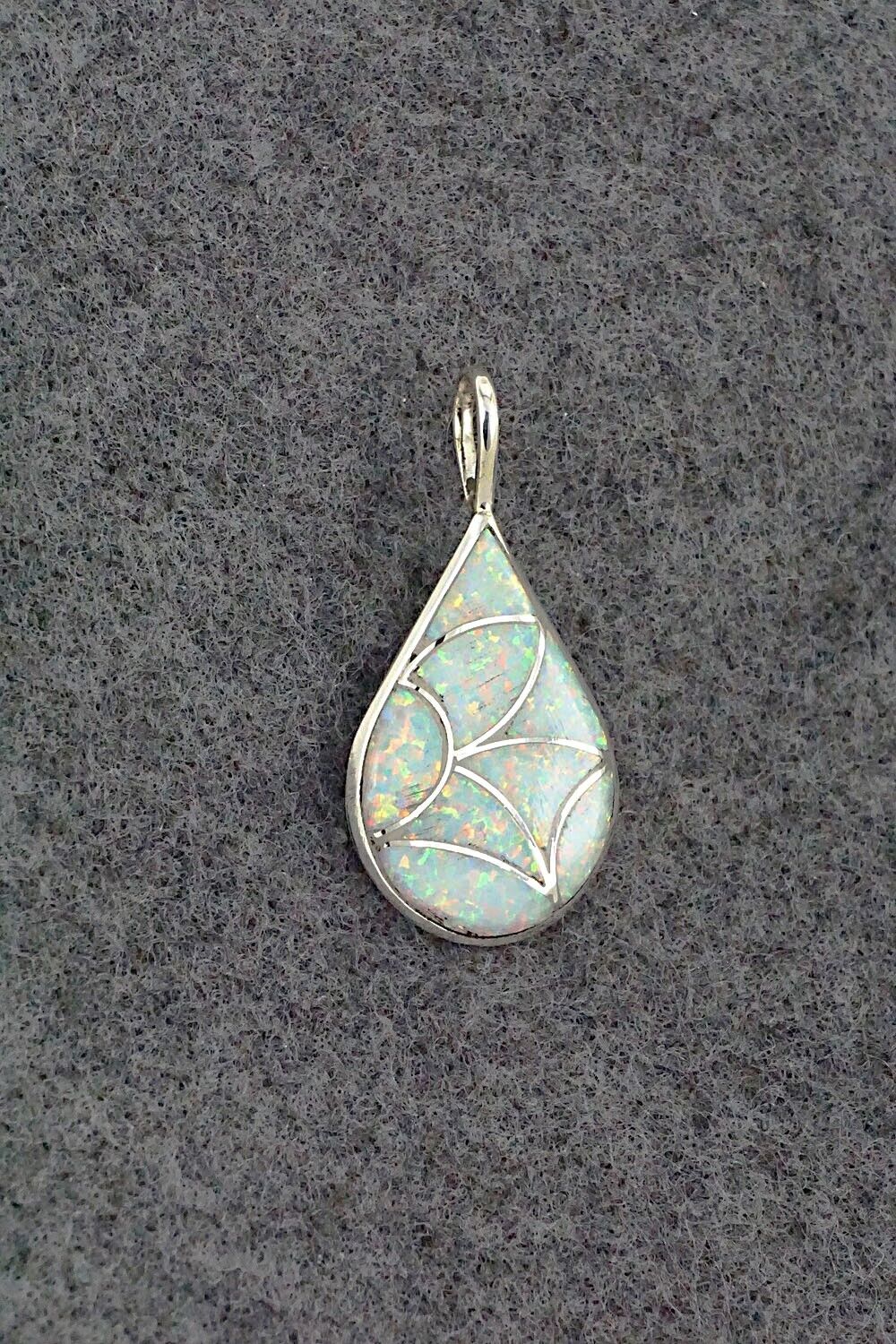 Opalite & Sterling Silver Pendant - Delorna Lahi