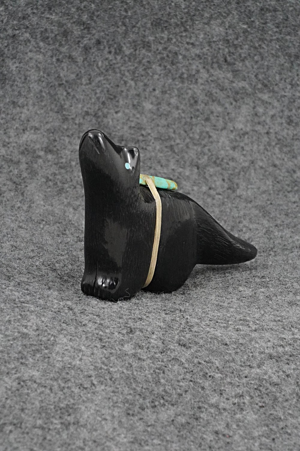 Wolf Zuni Fetish Carving - Herbert Halate