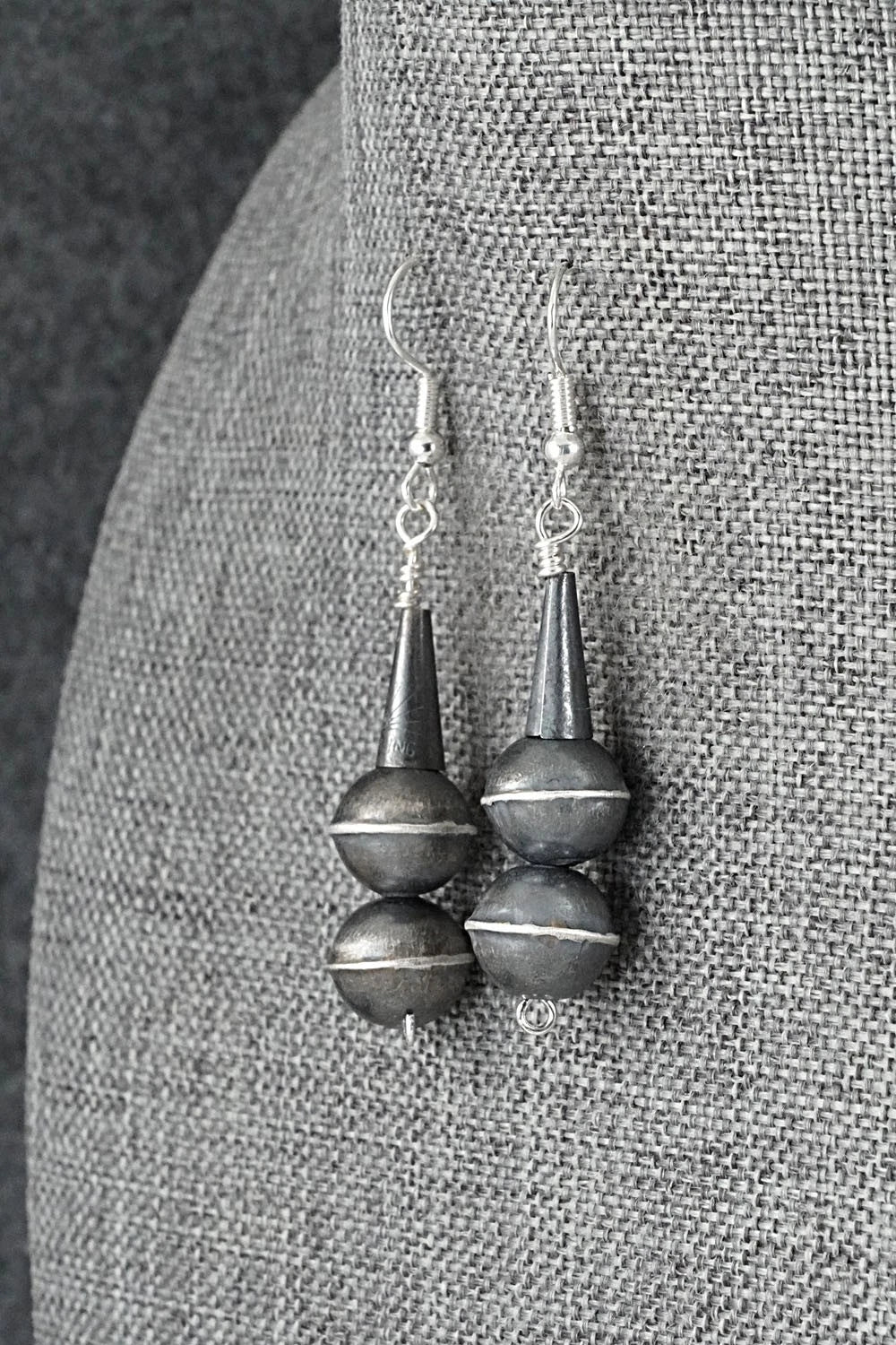 Turquoise & Sterling Silver Squash Blossom Set - Gilbert Martin
