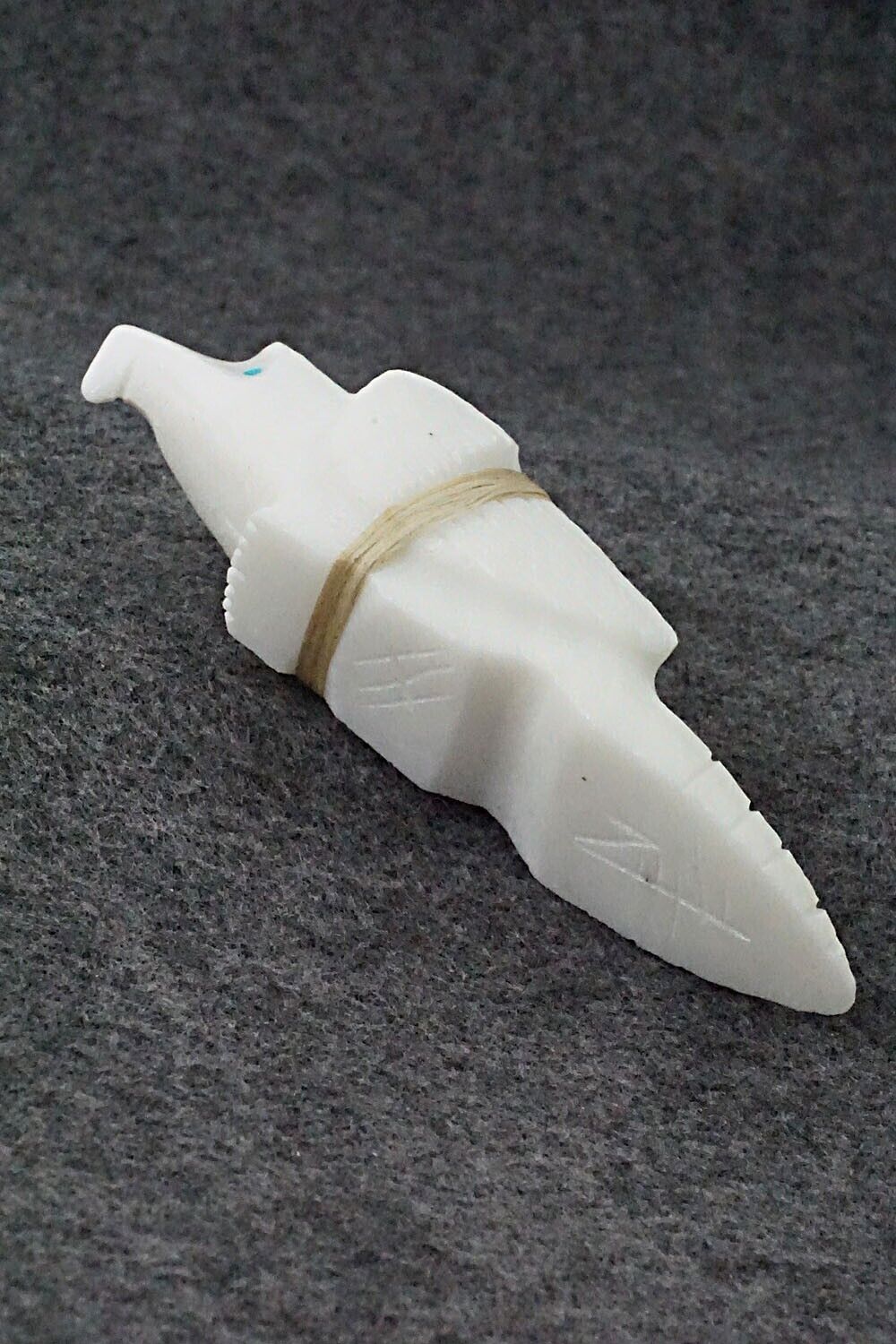 Eagle Zuni Fetish Carving - Herbert Halate
