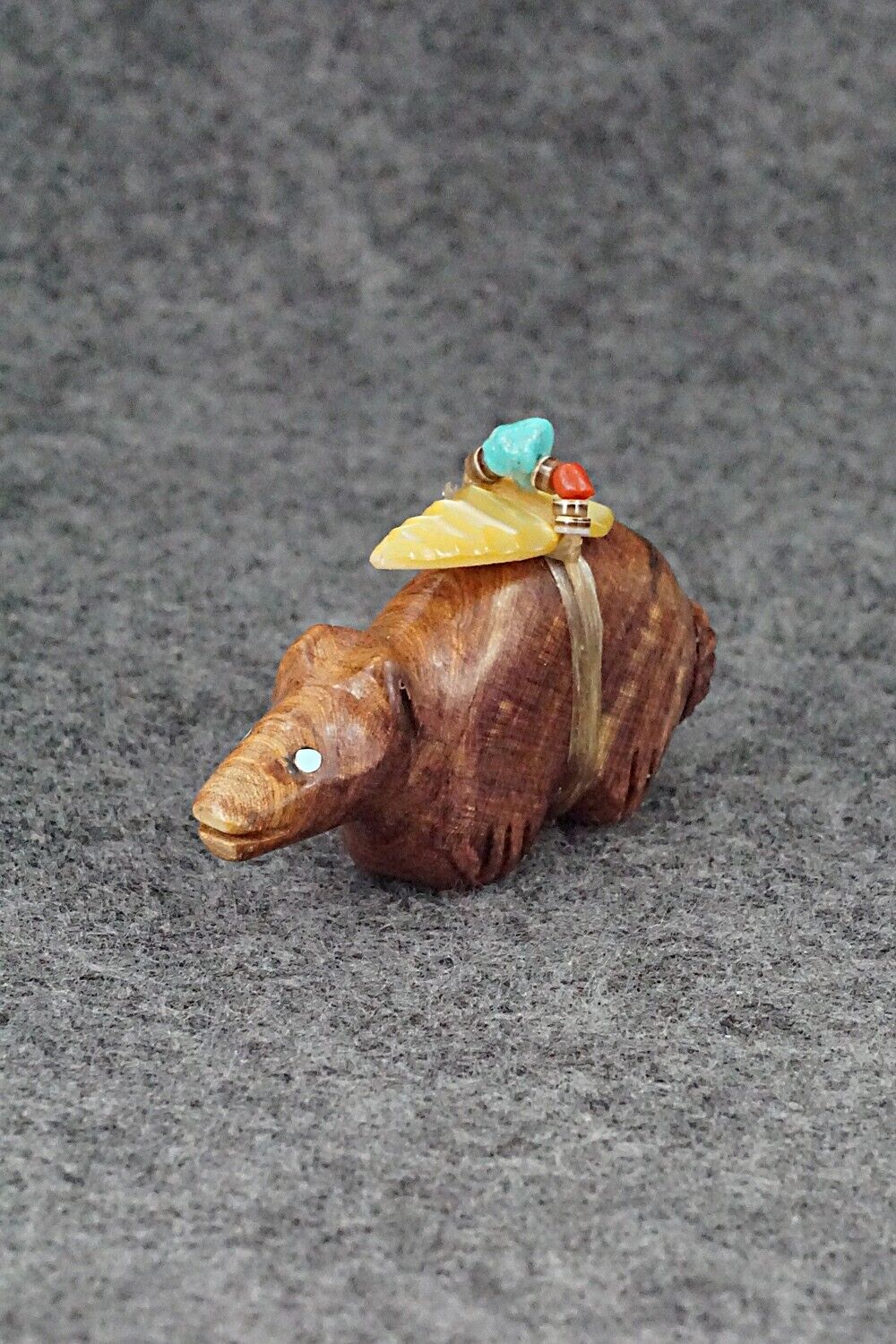 Bear Zuni Fetish Carving - Peter Gasper