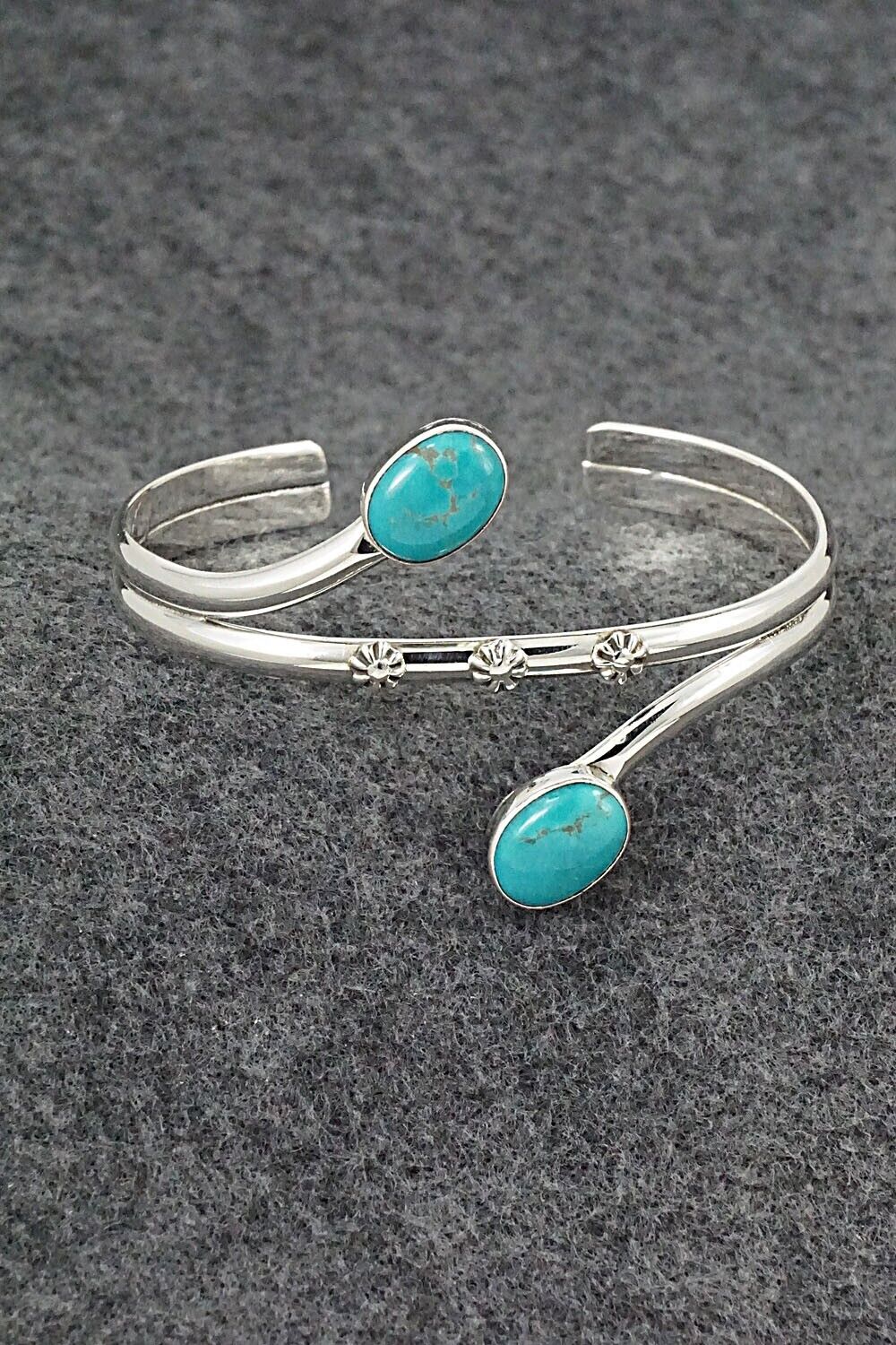Turquoise & Sterling Silver Bracelet - Thomas Yazzie