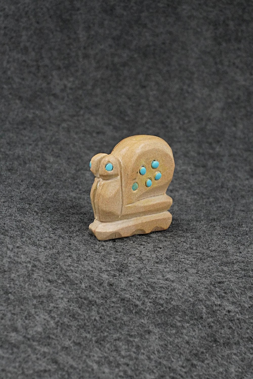 Snail Zuni Fetish Carving - Cody Chavez
