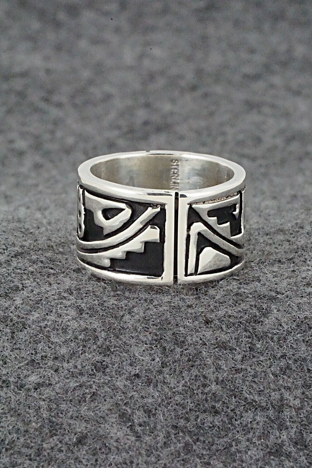 Sterling Silver Ring - Kary Begay - Size 8.75