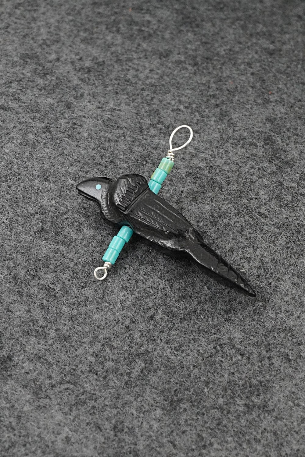 Crow Zuni Fetish Carving - Herbert Halate