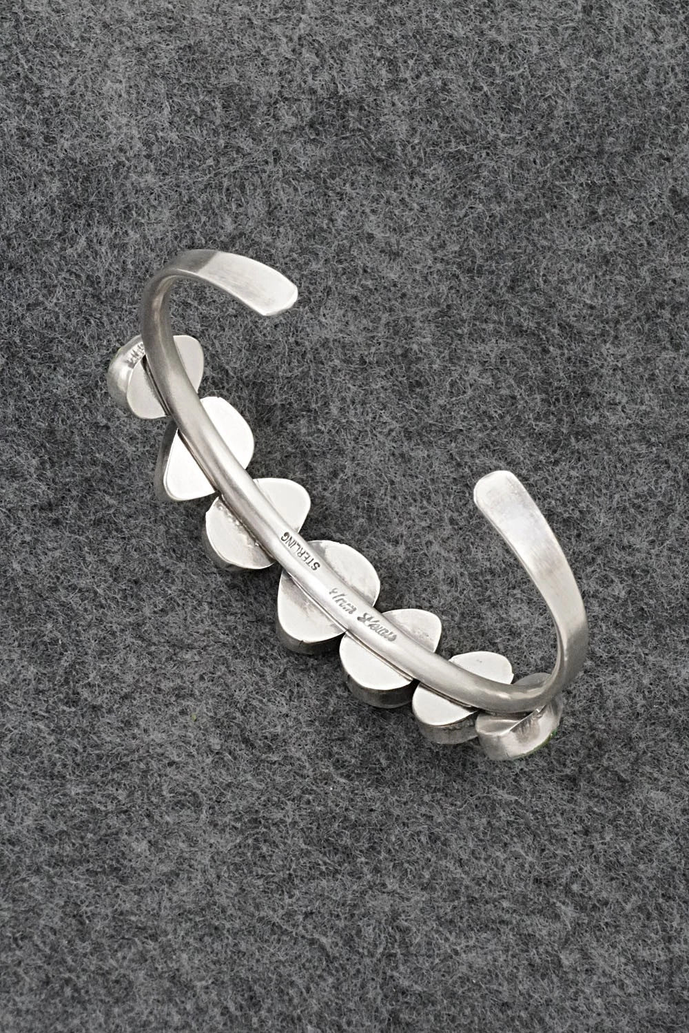 Turquoise & Sterling Silver Bracelet - Tom Lewis