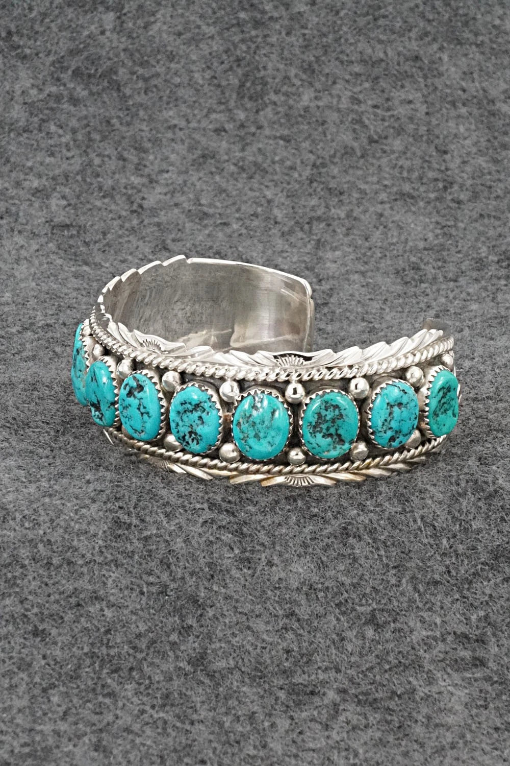 Turquoise & Sterling Silver Bracelet - Martin Muskett