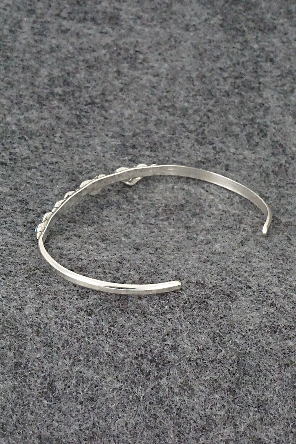 Turquoise & Sterling Silver Bracelet - Karla Chavez