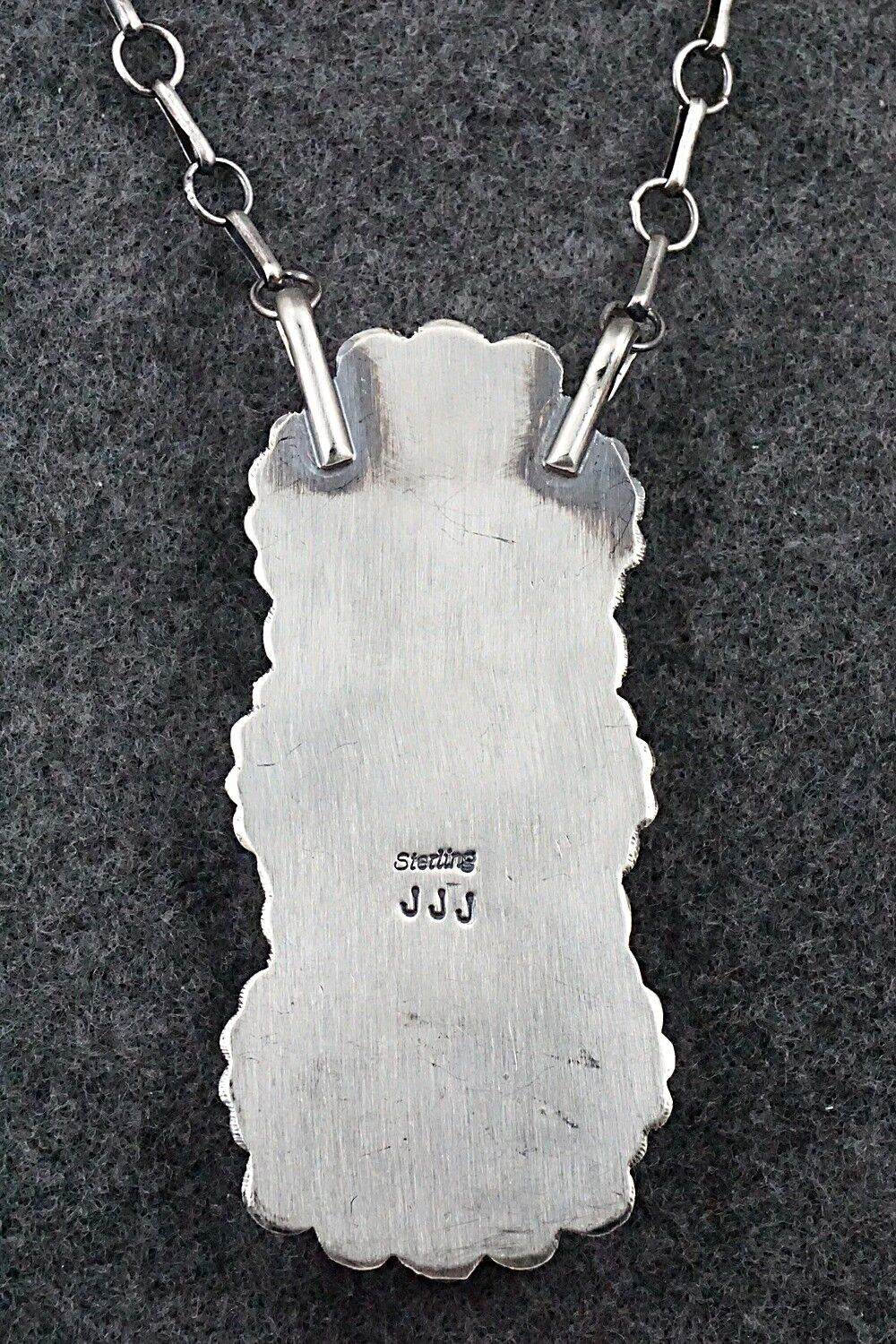 Turquoise & Sterling Silver Necklace - Jeff James