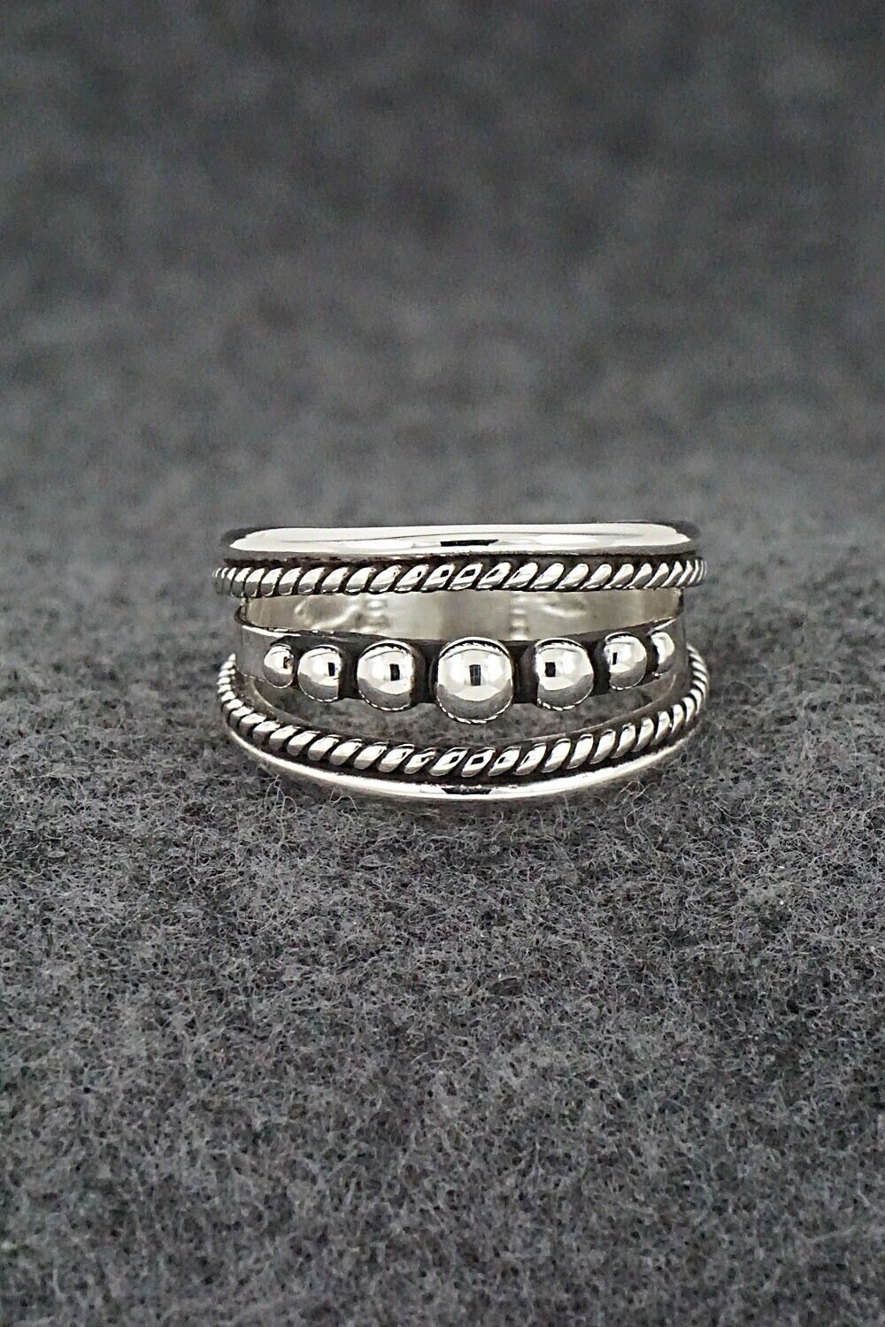 Sterling Silver Ring - Raymond Coriz - Size 9.5