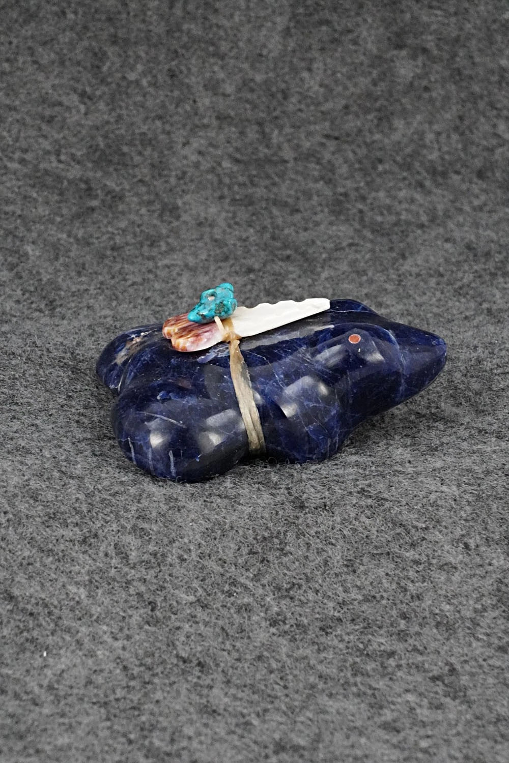Frog Zuni Fetish Carving - Daphne Quam