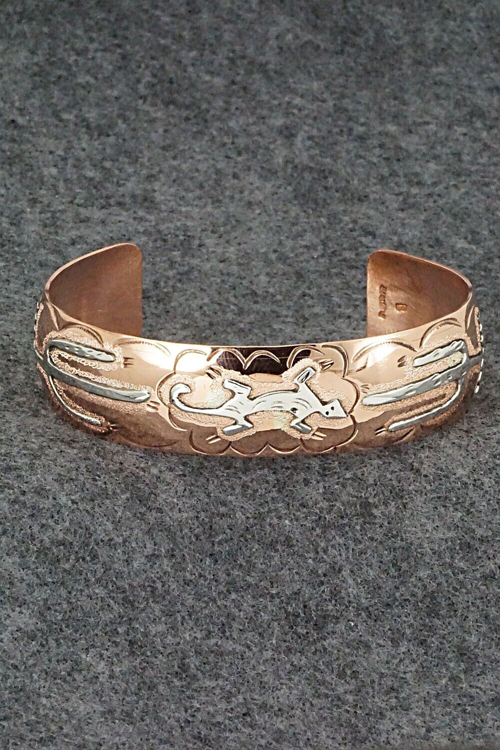 Copper & Sterling Silver Bracelet - Charlene Begay