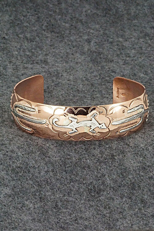 Copper & Sterling Silver Bracelet - Charlene Begay