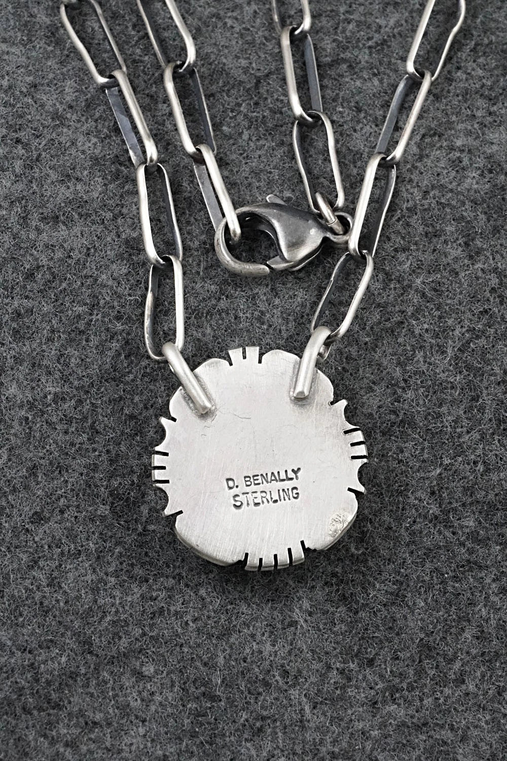 Turquoise & Sterling Silver Necklace - Daniel Benally