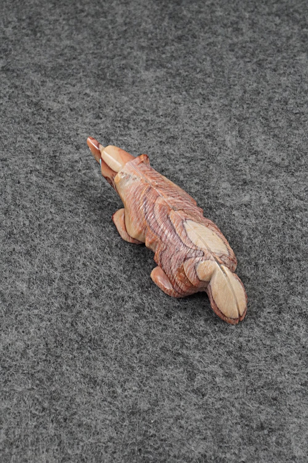 Badger Zuni Fetish Carving - Ronnie Lunasee