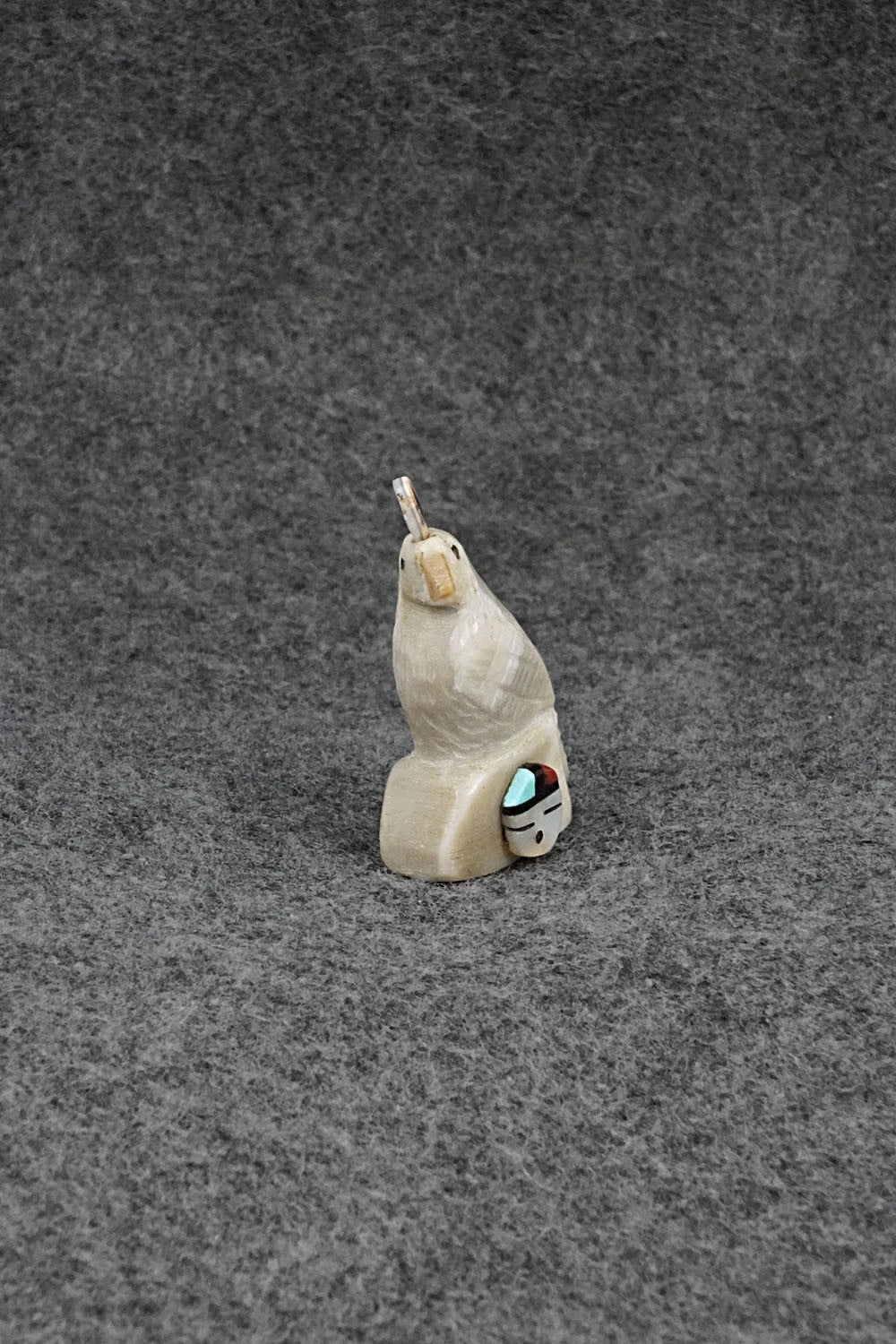 Quail Zuni Fetish Carving - Darrin Boone