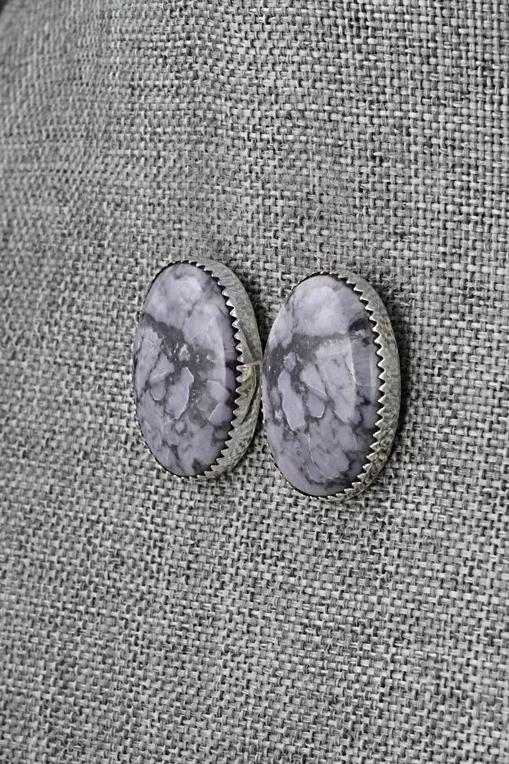 Morado & Sterling Silver Earrings - Murray Hannaweeka