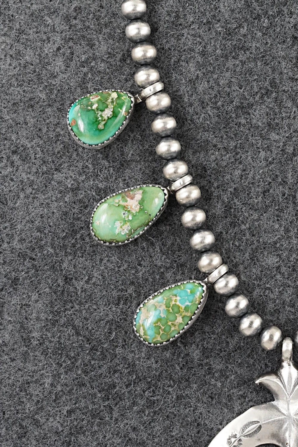 Turquoise & Sterling Silver Necklace - Latricia Largo