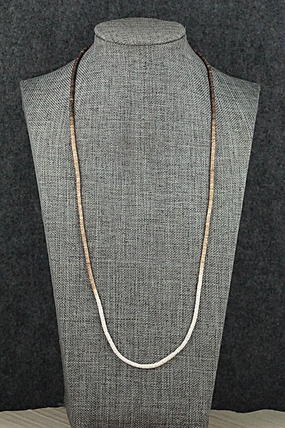 Shell Beaded Necklace 24"- Ramona Bird