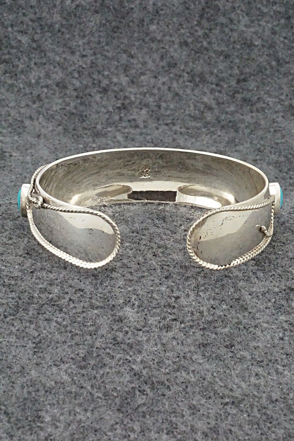 Turquoise & Sterling Silver Bracelet - Bobby Platero