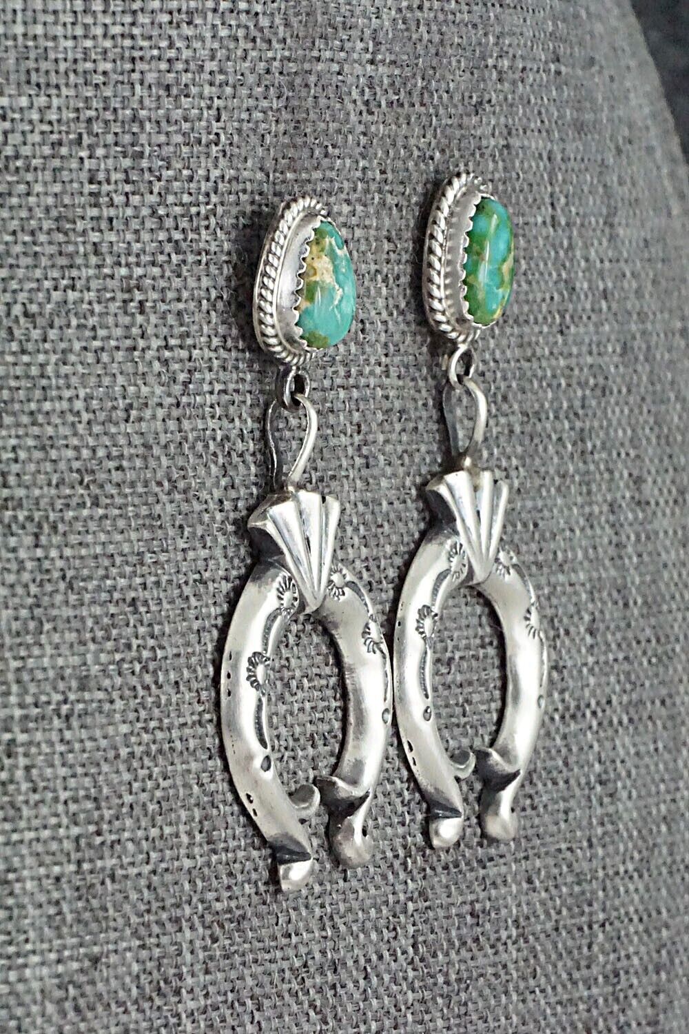 Turquoise & Sterling Silver Earrings - Paige Gordon