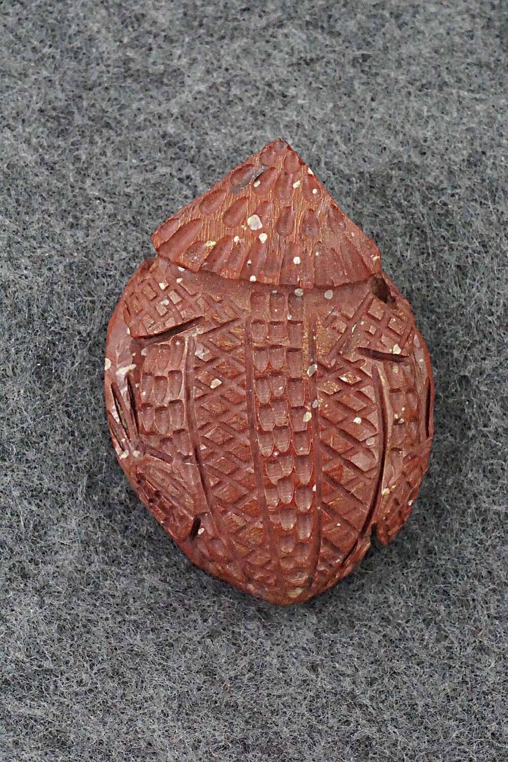 Horned Toad Zuni Fetish Carving - Jensen Charlie