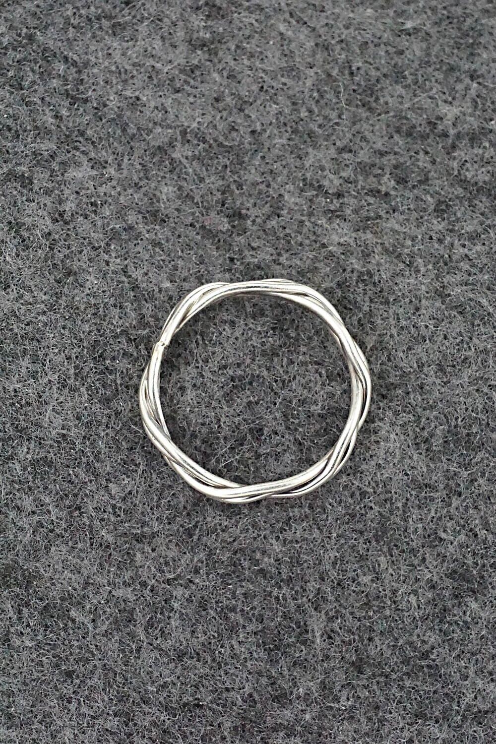Sterling Silver Ring - Elaine Tahe - Size 8