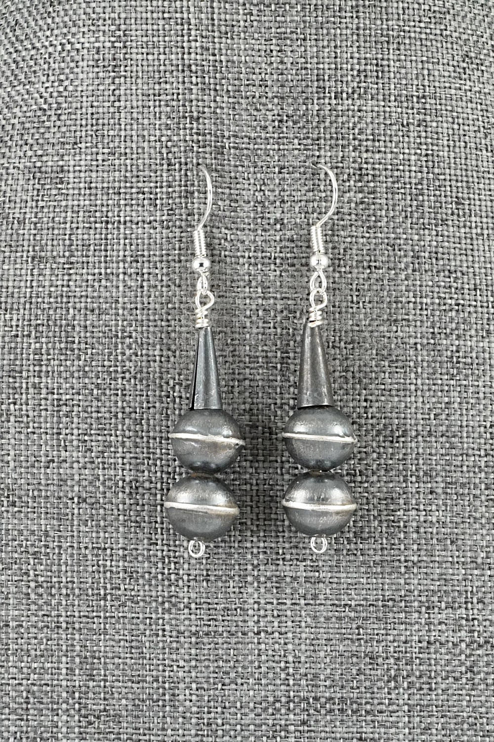 Turquoise & Sterling Silver Squash Blossom Set - Gilbert Martin