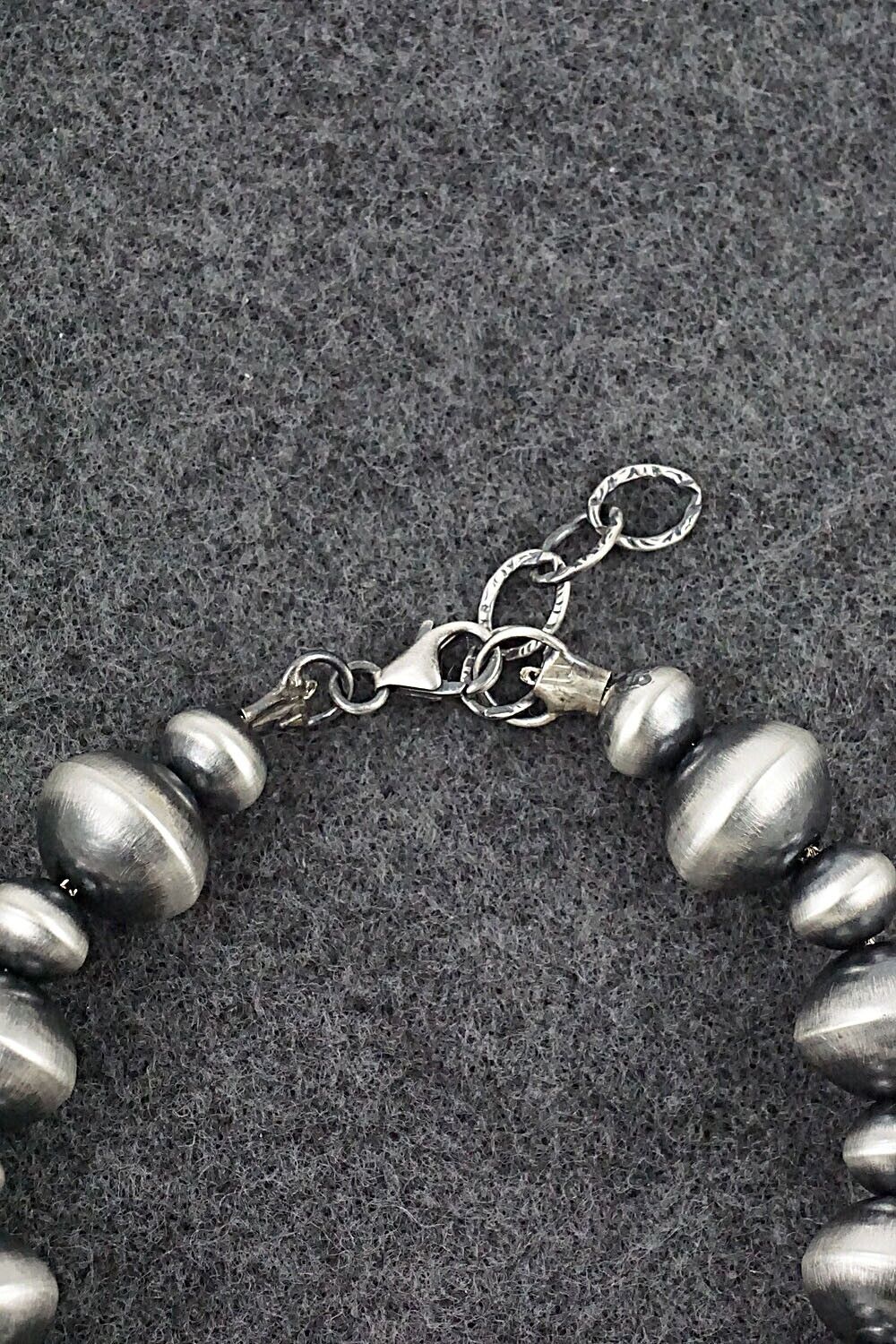 Sterling Silver Navajo Pearl Bracelet - Tonisha Haley