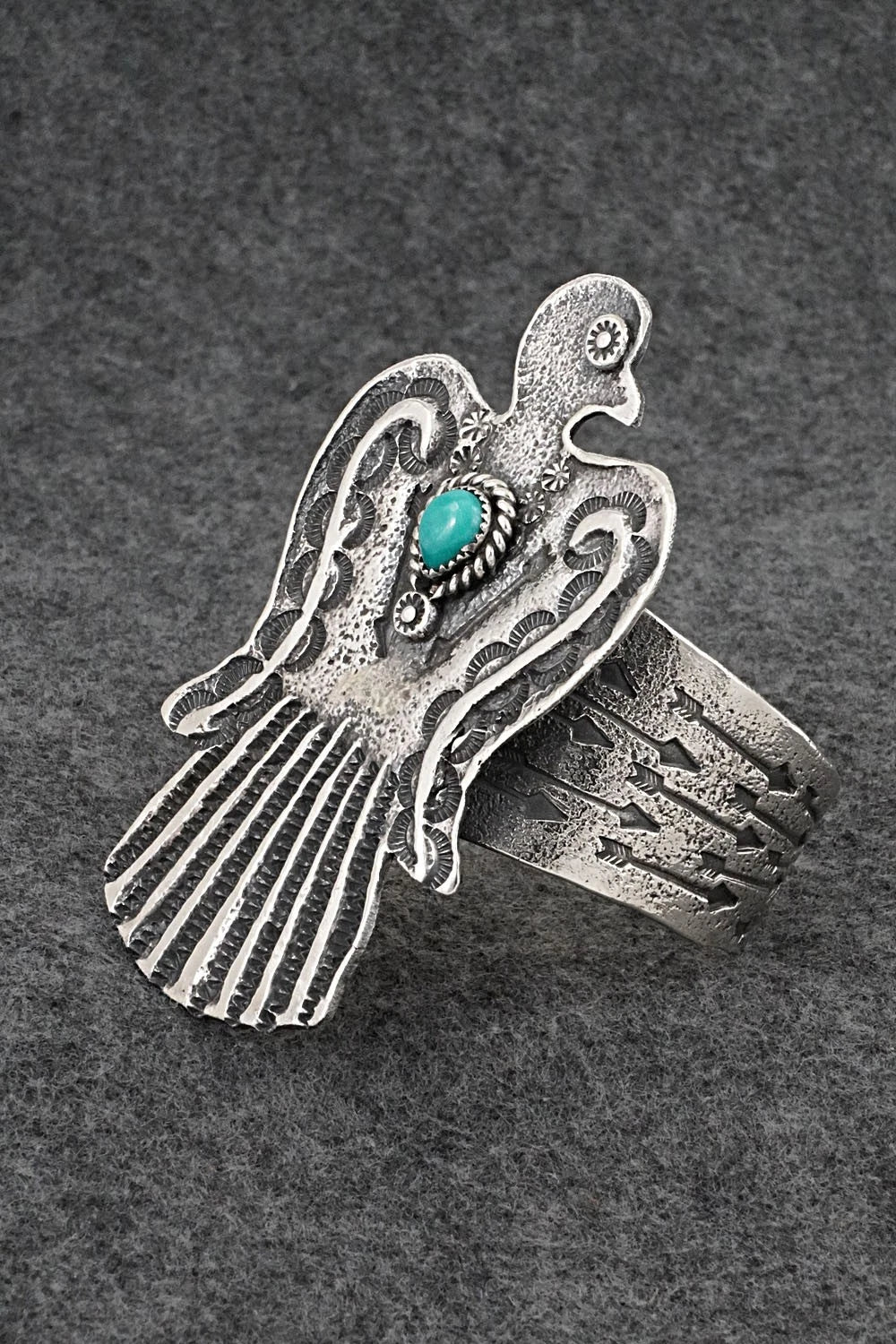 Turquoise & Sterling Silver Bracelet - Delbert Arviso