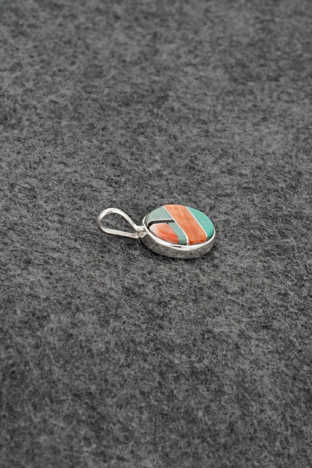 Multi-Stone & Sterling Silver Pendant - Joseph Martinez