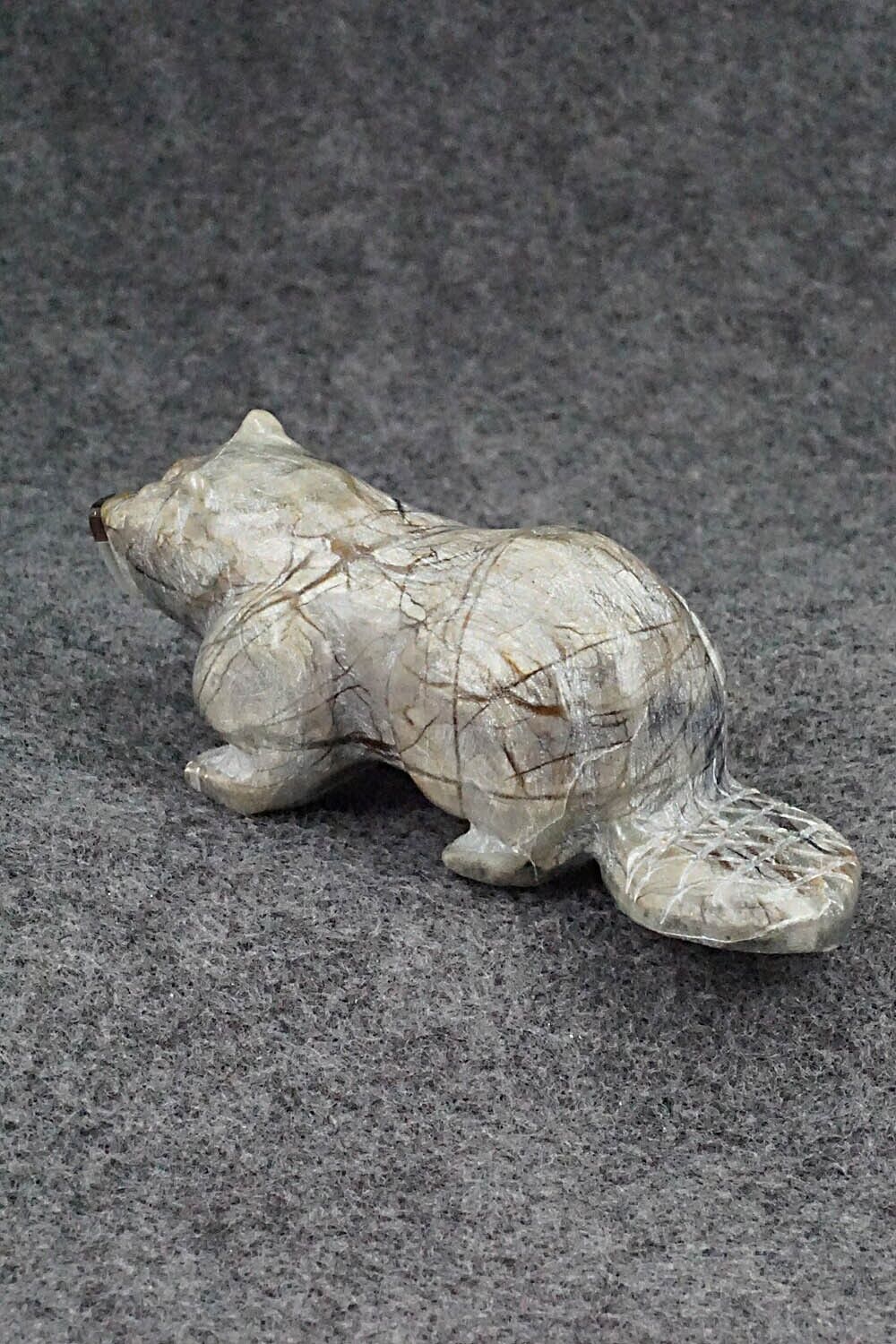 Beaver Zuni Fetish Carving - Freddie Leekya