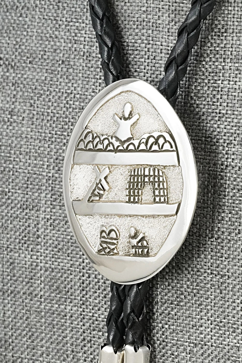 Sterling Silver Bolo Tie - Roger John