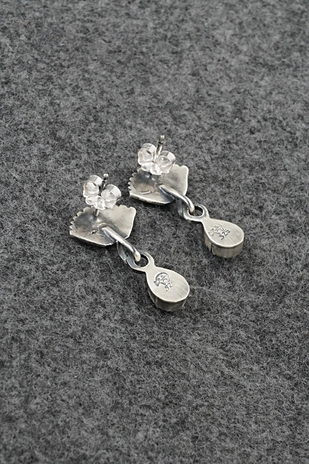 Turquoise & Sterling Silver Earrings - Marie Bahe