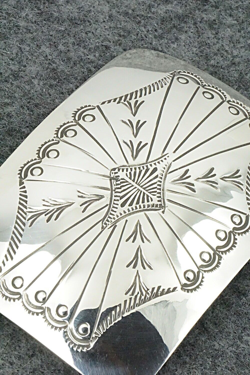 Sterling Silver Belt Buckle - Jolene Begay