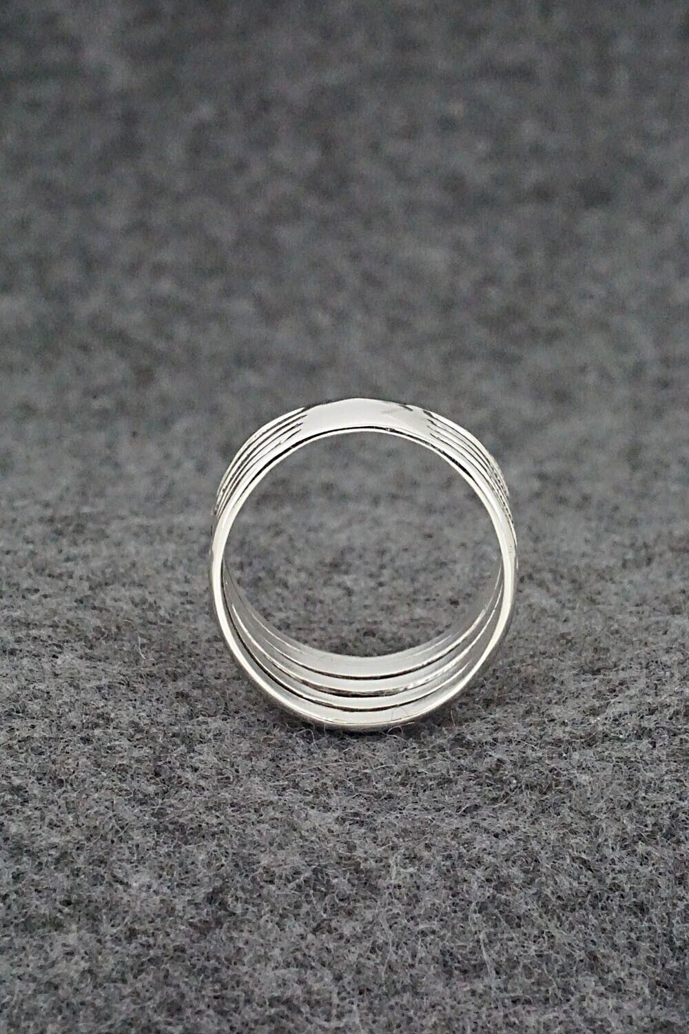 Sterling Silver Ring - Raymond Coriz - Size 8