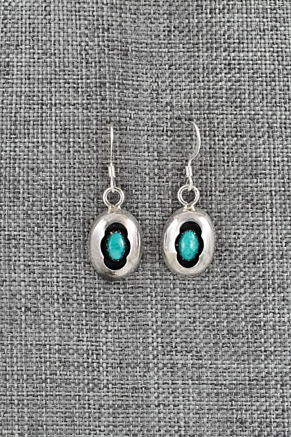 Turquoise & Sterling Silver Squash Blossom Set - Phil Garcia