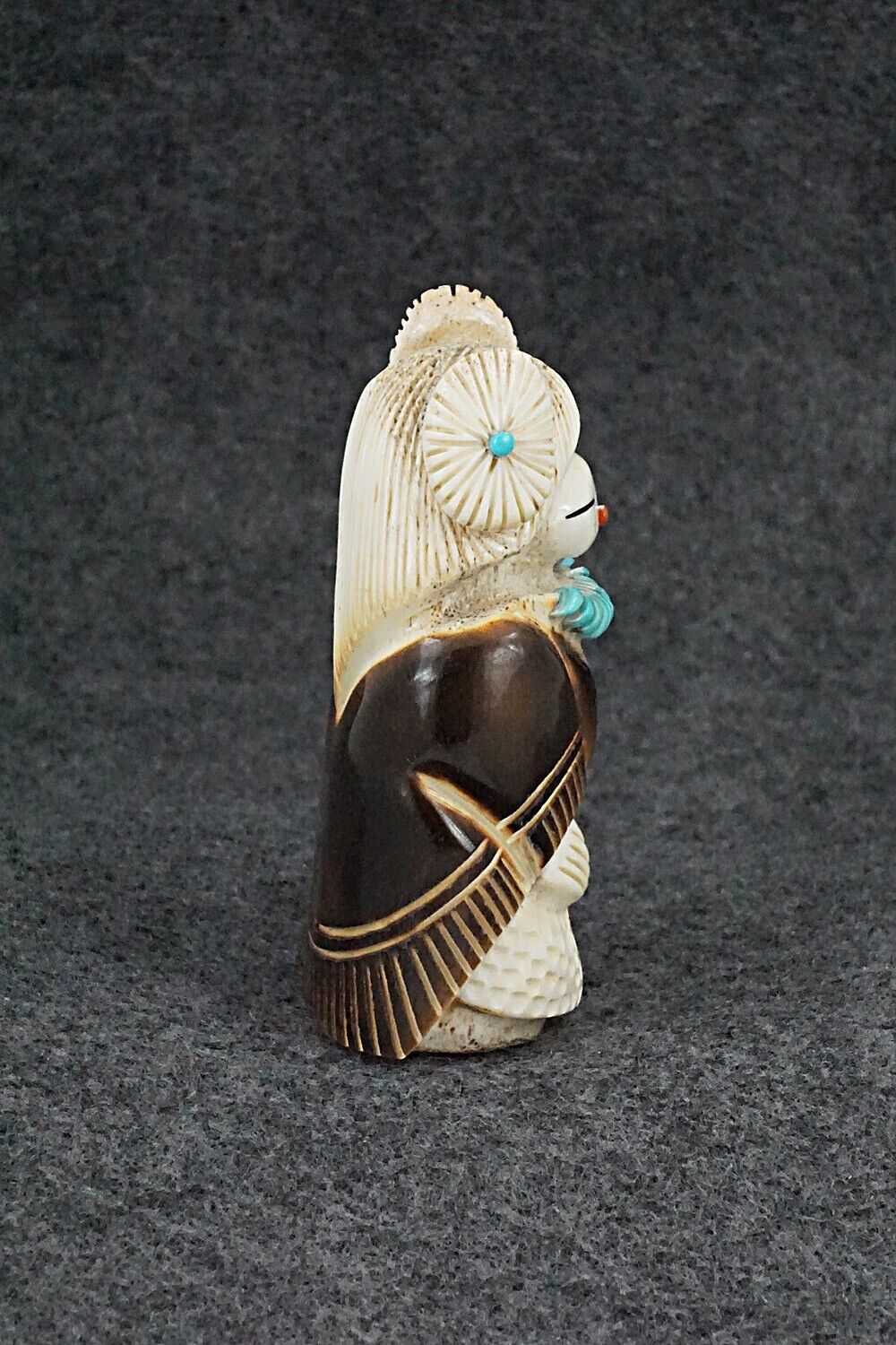 Corn Maiden Zuni Fetish Carving - Claudia Peina