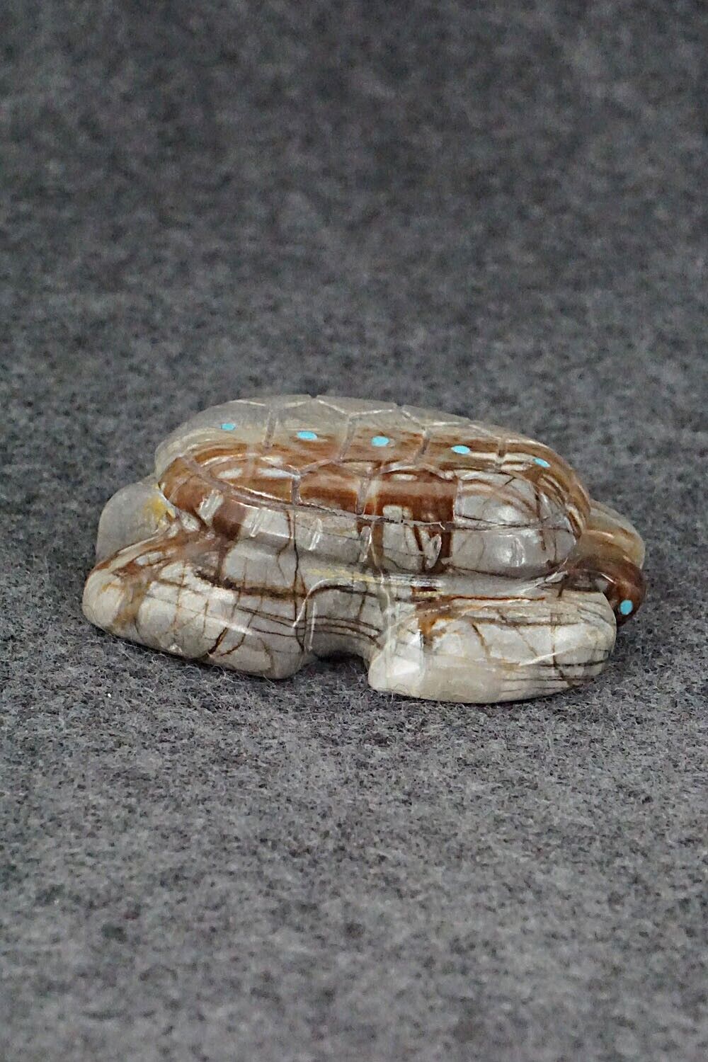 Turtle Zuni Fetish Carving - Danny Lonjose