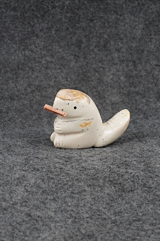 Beaver Zuni Fetish Carving - Justin Red Elk