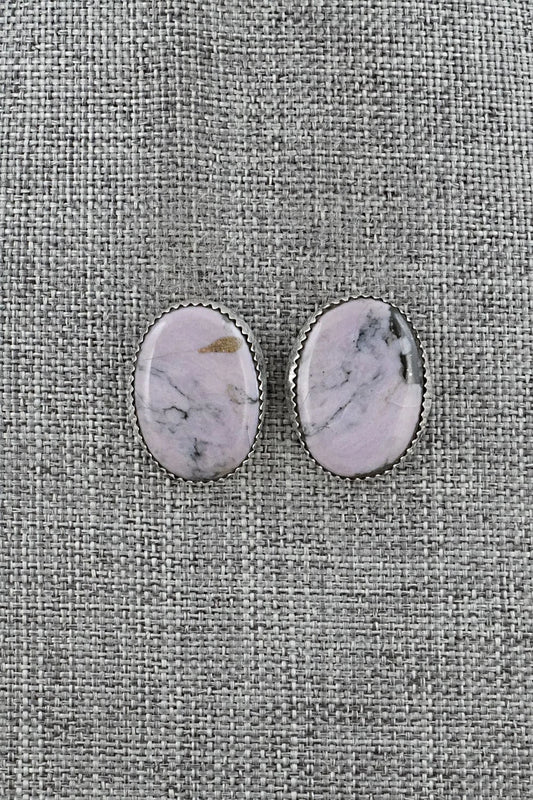 Morado & Sterling Silver Earrings - Murray Hannaweeka