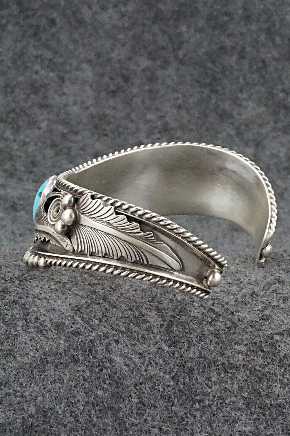 Turquoise & Sterling Silver Bracelet - Tom Lewis