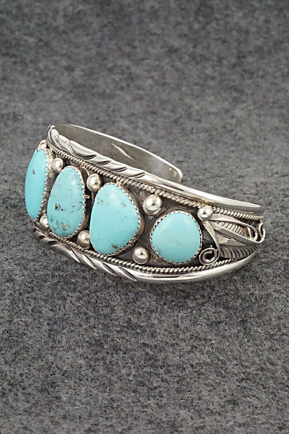 Turquoise & Sterling Silver Bracelet - Davey Morgan