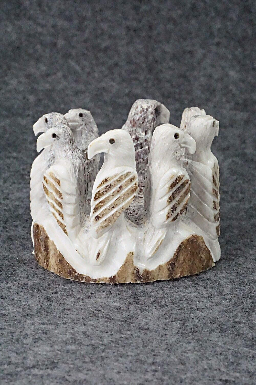 Eagles Zuni Fetish Carving - Chris Peina