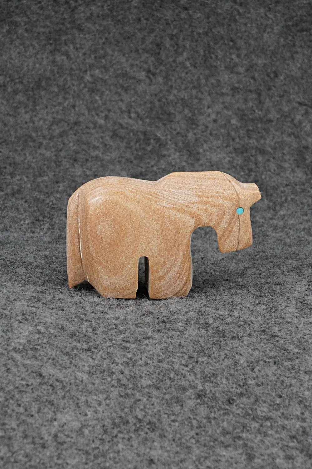 Horse Zuni Fetish Carving - Bernard Laiwakete