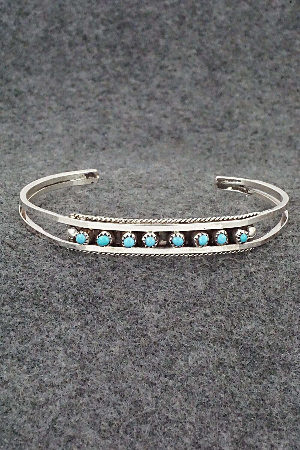 Turquoise & Sterling Silver Bracelet - Susie Livingston