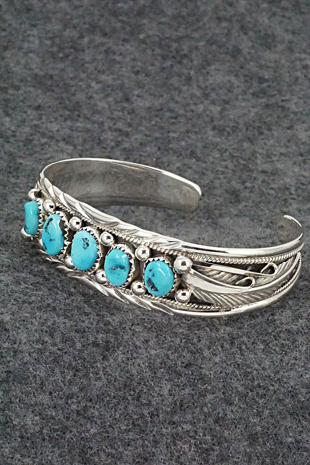 Turquoise & Sterling Silver Bracelet - Davey Morgan